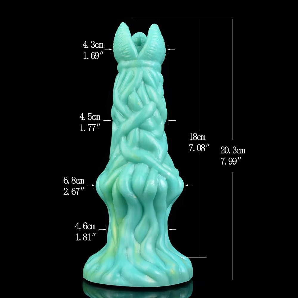 Fantasy Heterosexual Blue Dragon Ovipositor Dildo