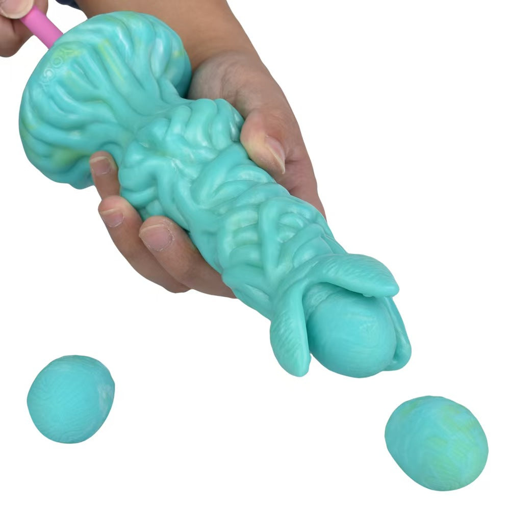 Fantasy Heterosexual Blue Dragon Ovipositor Dildo