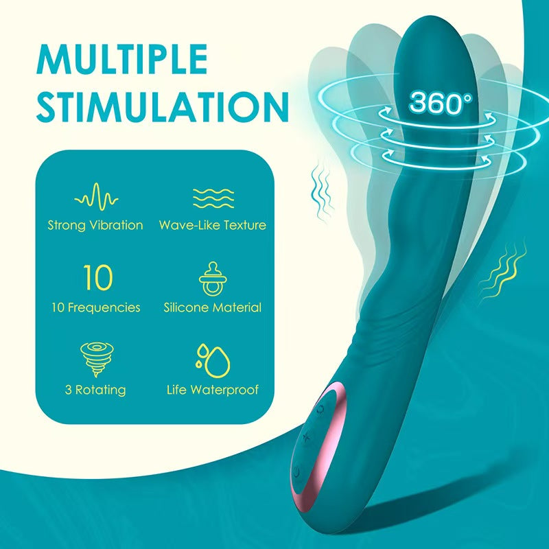 G-spot Stimulator WaterProof Rotating Vibrator