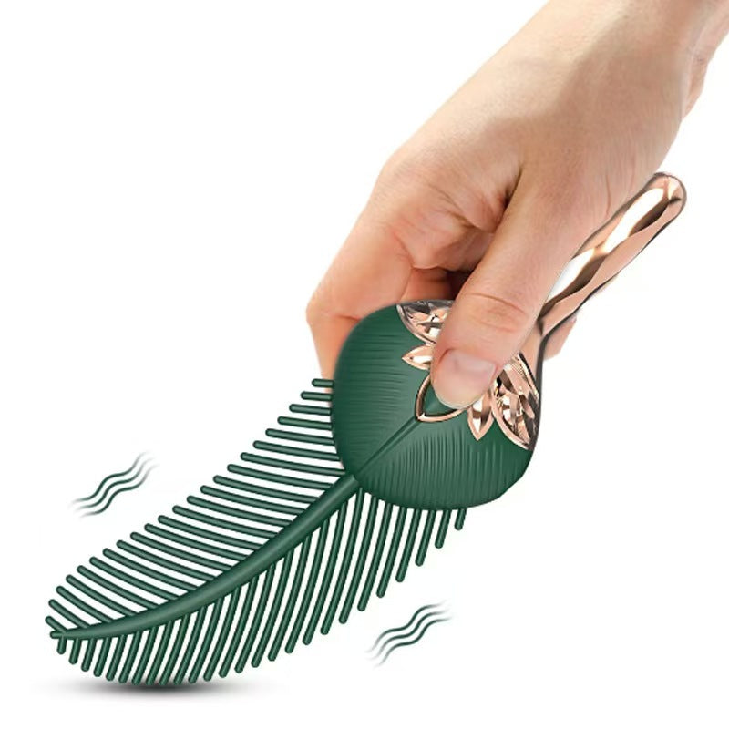 Peacock Feather Green WaterProof Small Vibrator