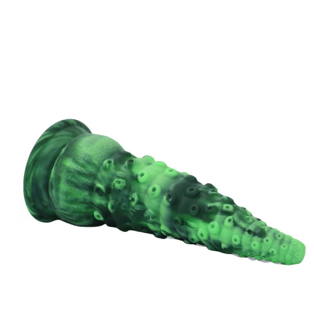 Green Octopus Tentacle Fantasy Monster Dildo