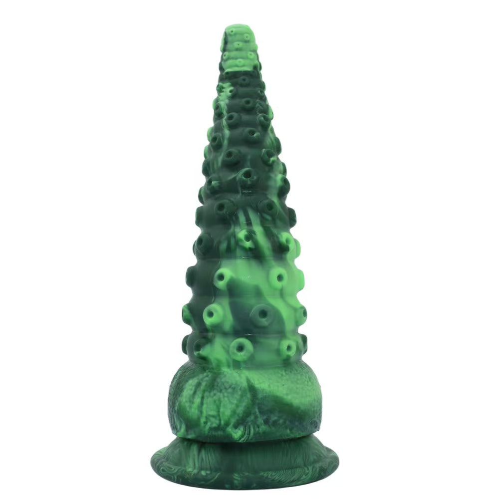 Green Octopus Tentacle Fantasy Monster Dildo