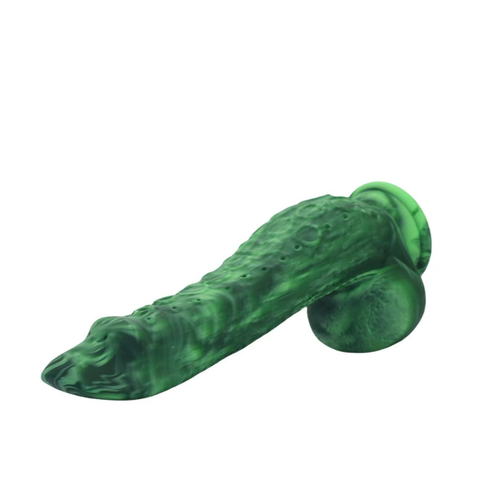 Green Octopus Tentacle Fantasy Monster Dildo