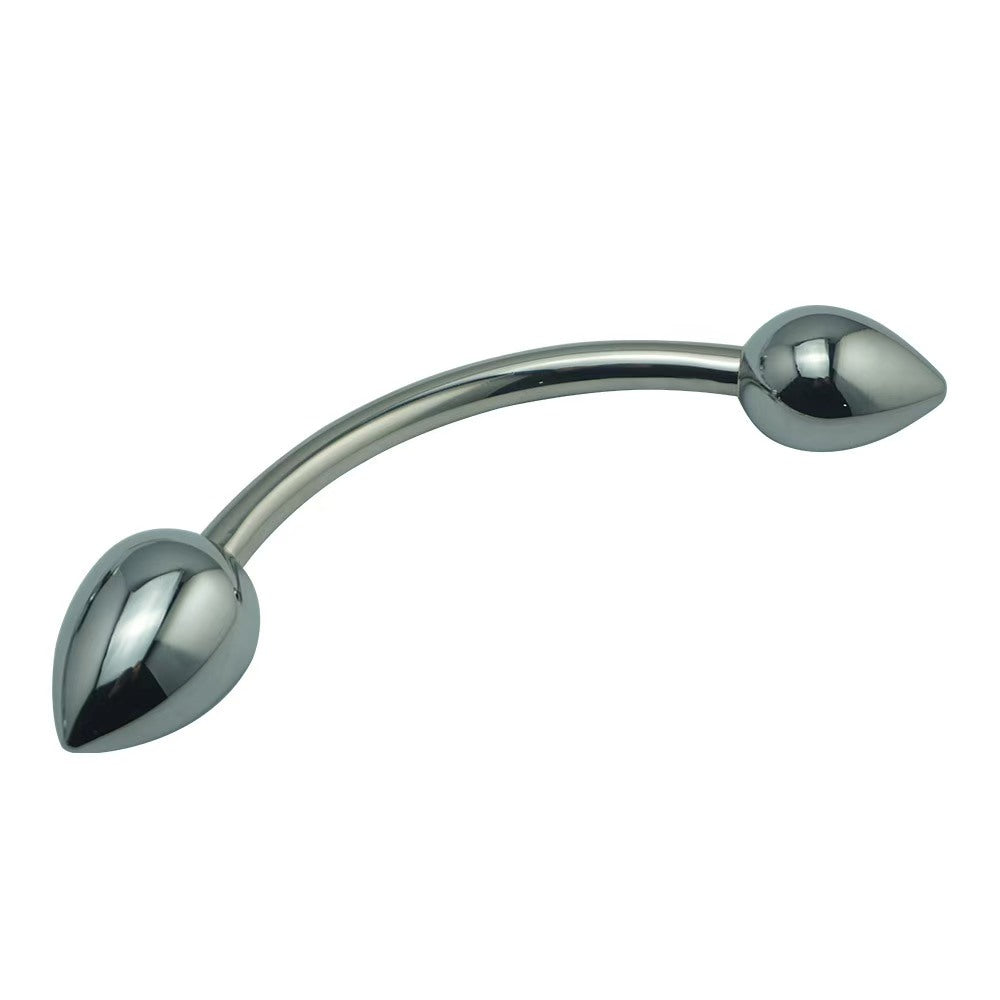 Stainless Steel Double Head Anal Metal Dildo