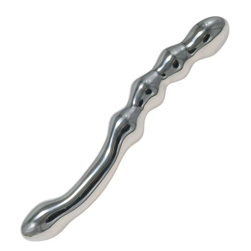 Gorgeous Cool G-spot Stimulator Metal Dildo