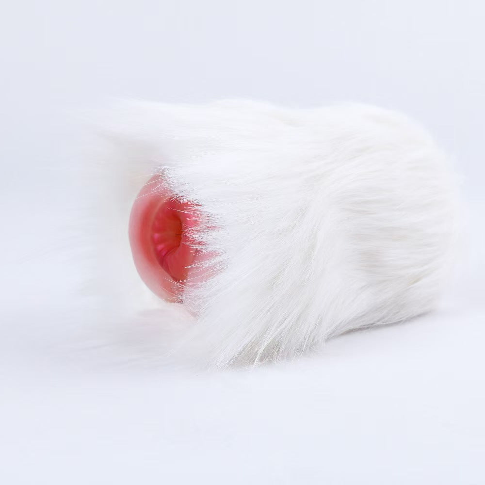 Animal Fleshlight Furry Samoyed Pussy Sex Toy