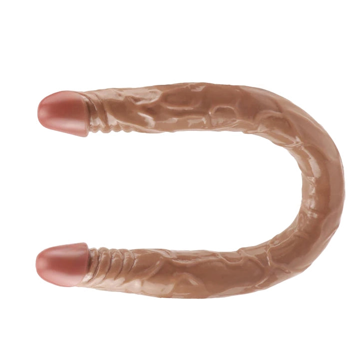 20 inch lange slanke dubbele kopdildo