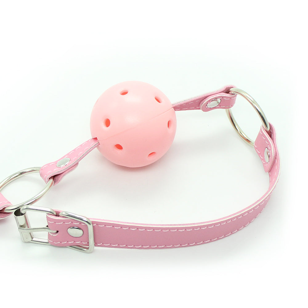 Pink Adult Sex Toy Bondage Ball Gag