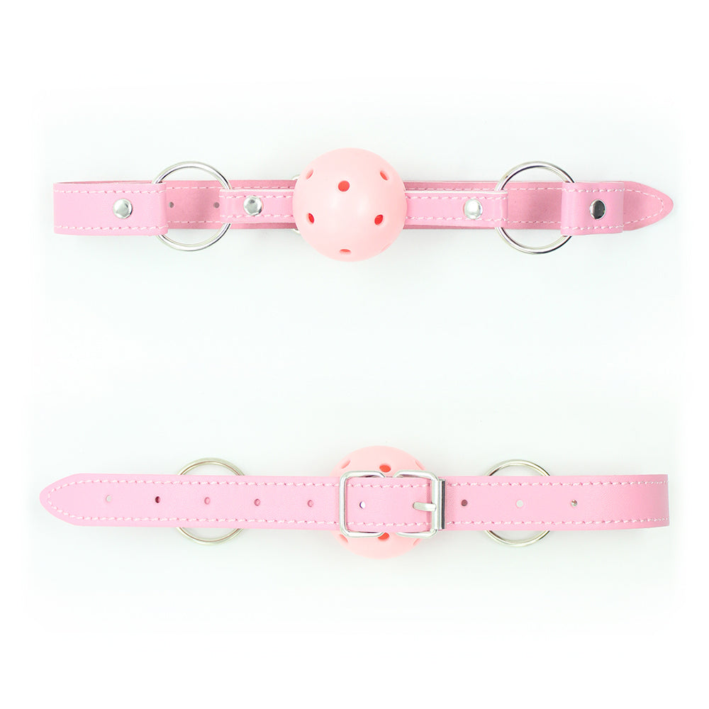 Pink Adult Sex Toy Bondage Ball Gag