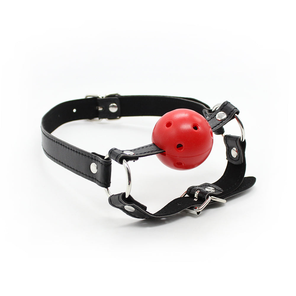 Breathable With Chin Lock Open Mouth Gag