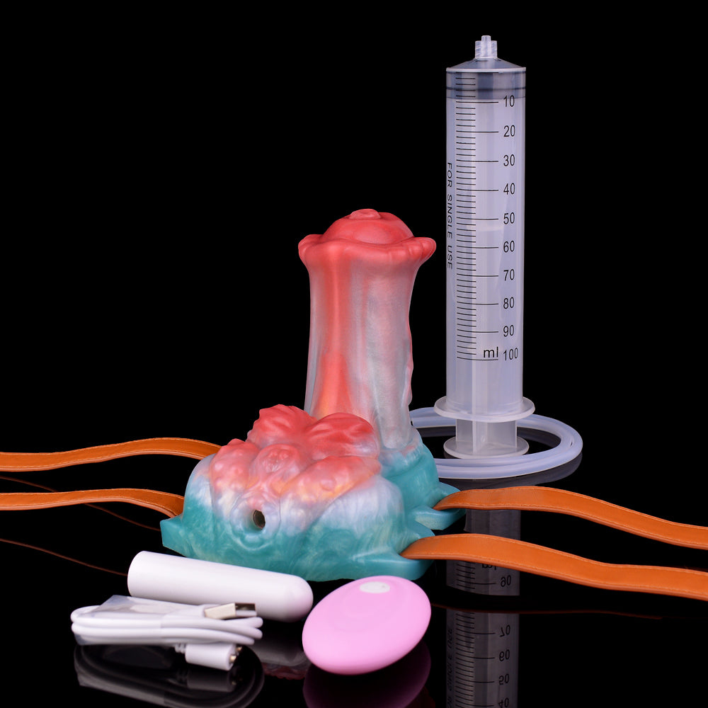 Wearable Fantasy Dildo Clitoral Vibrator Grinder