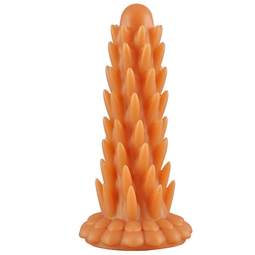 Spiked Corn Silicone Tapered Dildo