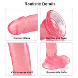 Charger l&#39;image dans la galerie, 7 inch pink dildo