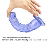 Laden Sie das Bild in den Galerie-Viewer, 8 Inch super straight blue dildo