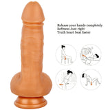 Laden Sie das Bild in den Galerie-Viewer, Soft Silicone Suction Cup Realistic Dildo