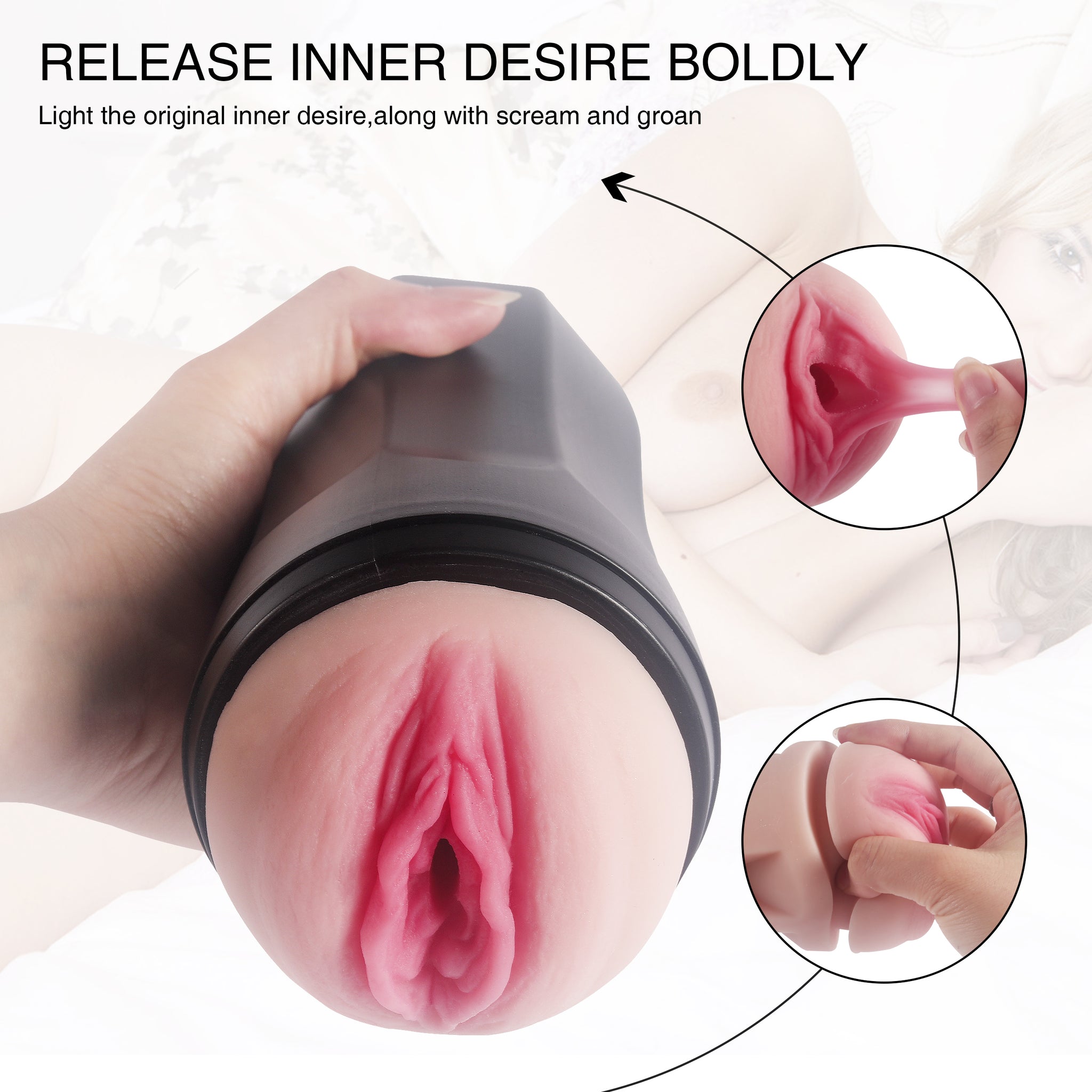 Automatic Rotating Vibration Male Masturbator