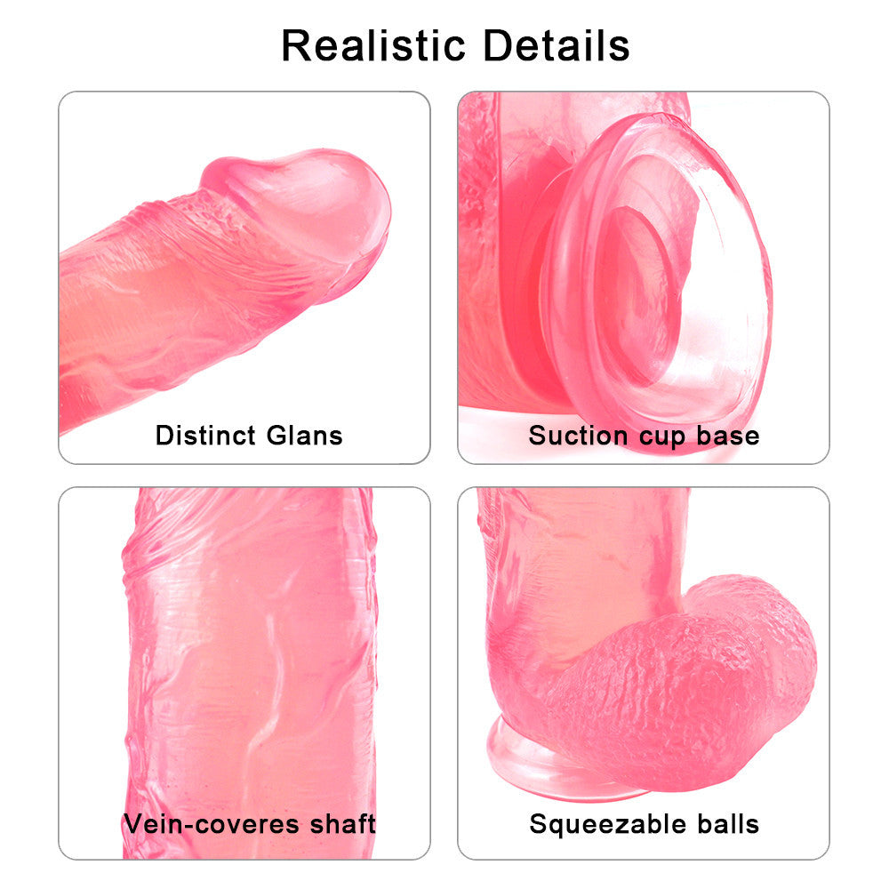 12 inch pink huge dildo