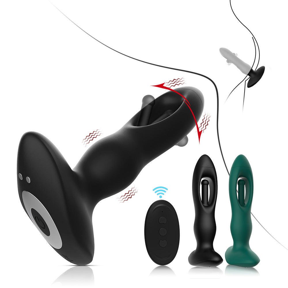 Remote Control  P-Spot  Masterbator Vibrating Anal Plug