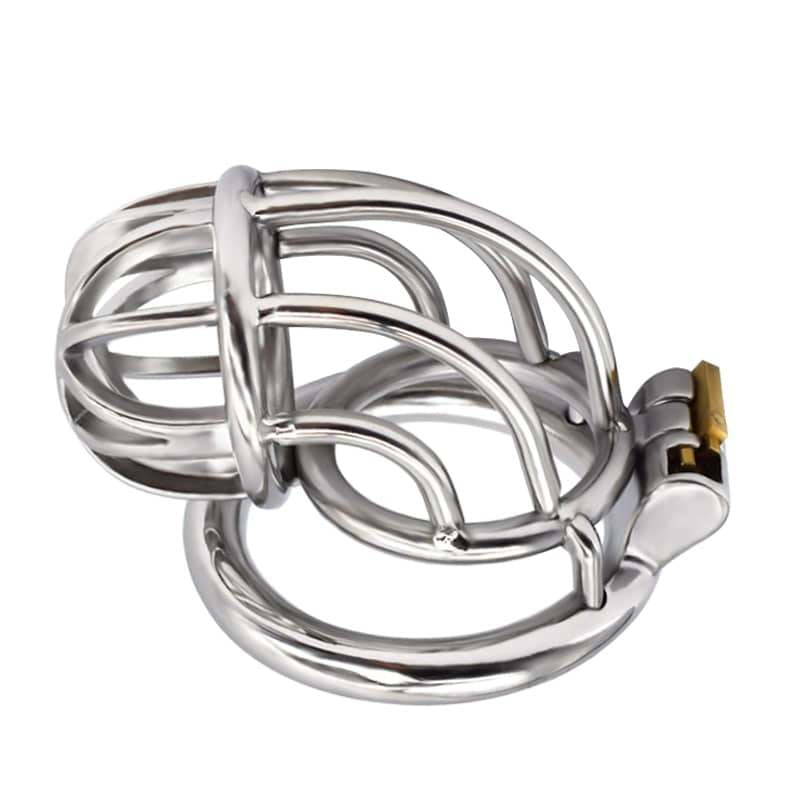 Stainless Steel Birdcage Male Chastity Cage