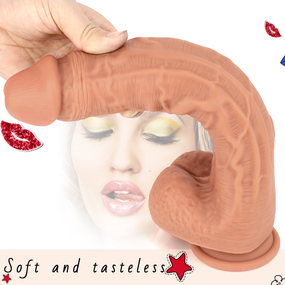 12 Inch Lifelike Soft Huge Dildo