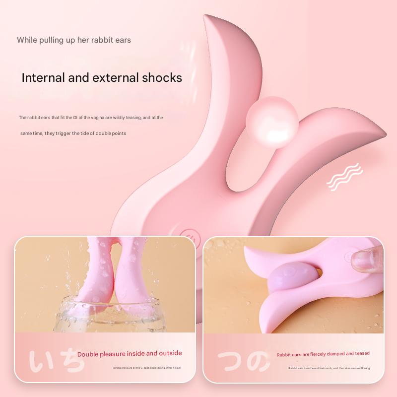 Rabbit Ears Vibrater Cute Clitoral Sex Toy