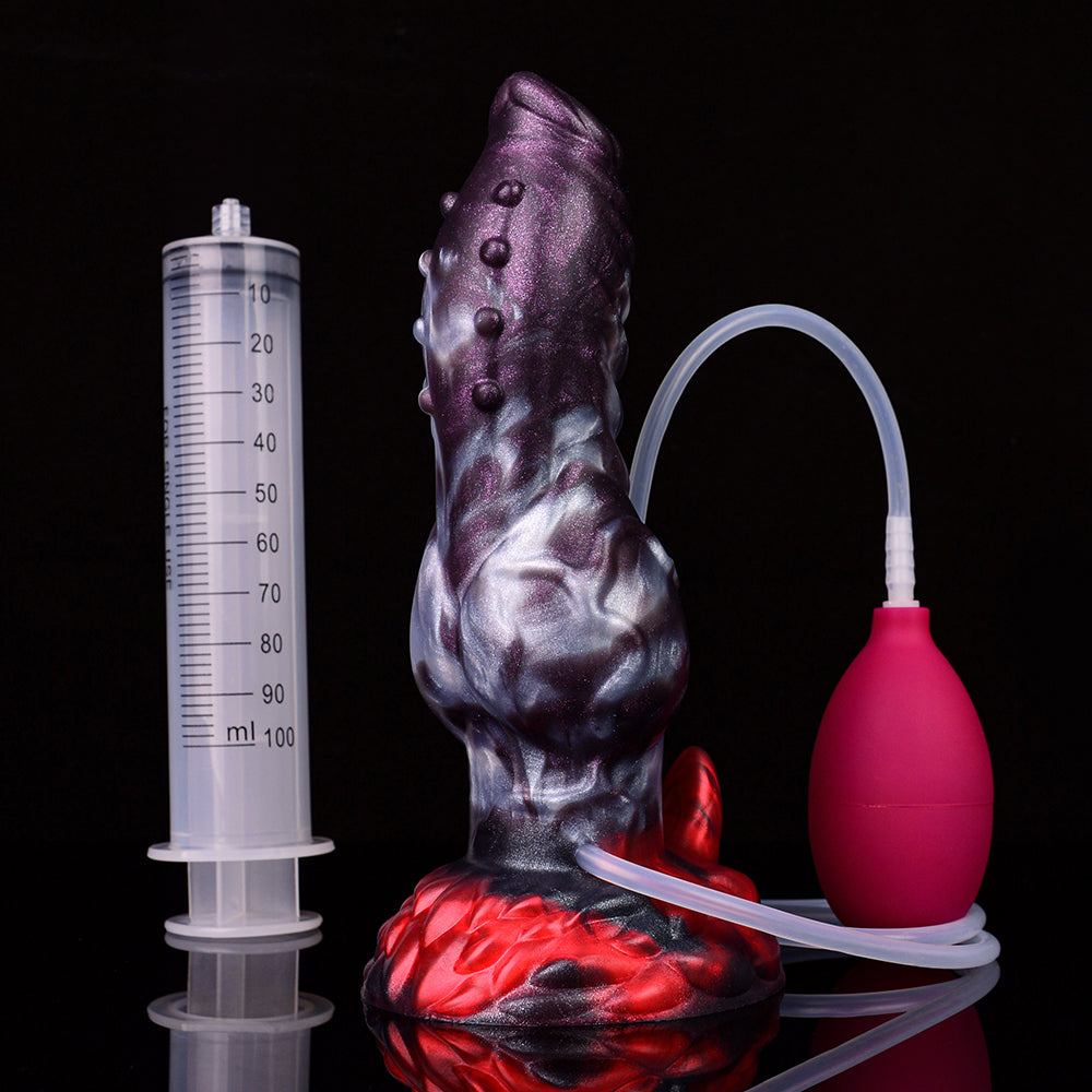 Evil Dragon Ejaculation Silicone Fantasy Dildo