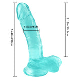 Laden Sie das Bild in den Galerie-Viewer, 7 Inch Green Dildo