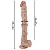 Load image into Gallery viewer, Anal brown dildo