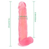 Laden Sie das Bild in den Galerie-Viewer, 12 inch big head pink dildo