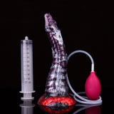 Charger l&#39;image dans la galerie, Dark Purple Dragon Squirting Fantasy Dildo