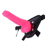 Charger l&#39;image dans la galerie, Pink Silicone Dildo Strap on Uncircumcised