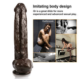 Charger l&#39;image dans la galerie, Big thick coffee dildo