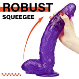 Charger l&#39;image dans la galerie, Big thick purple dildo