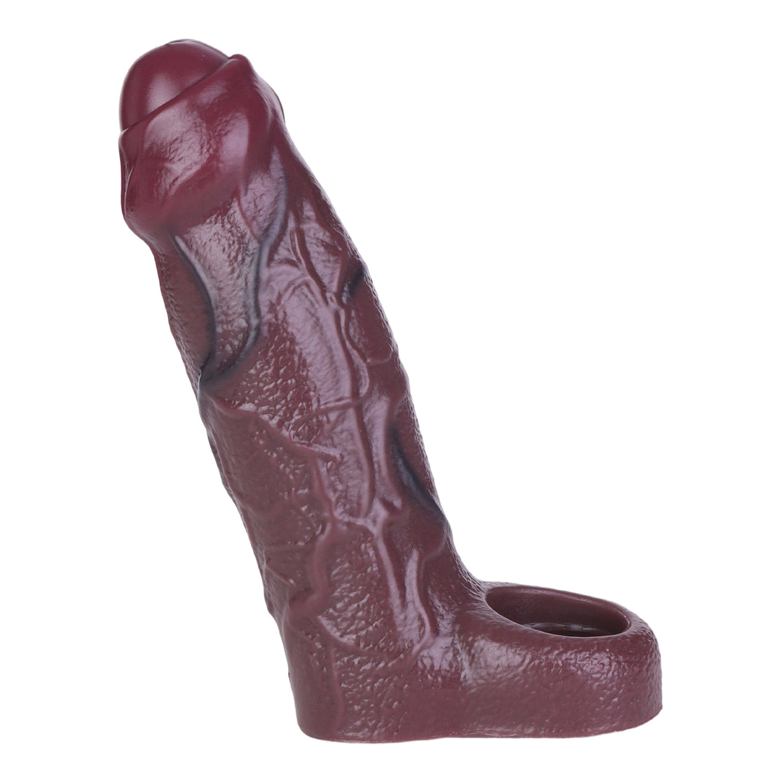 6 Inch Brown Foreskin Realistic Penis Sleeve