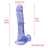 Laden Sie das Bild in den Galerie-Viewer, 10 inch blue dildo