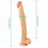 Load image into Gallery viewer, Anal flesh-colored dildo