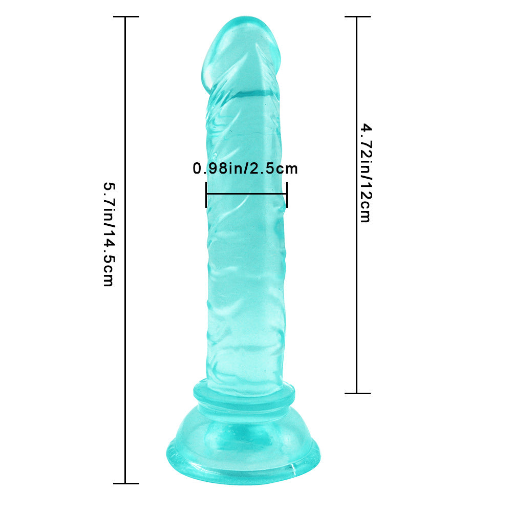 Small green dildo mini slim