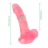 Charger l&#39;image dans la galerie, Pink curved dildo