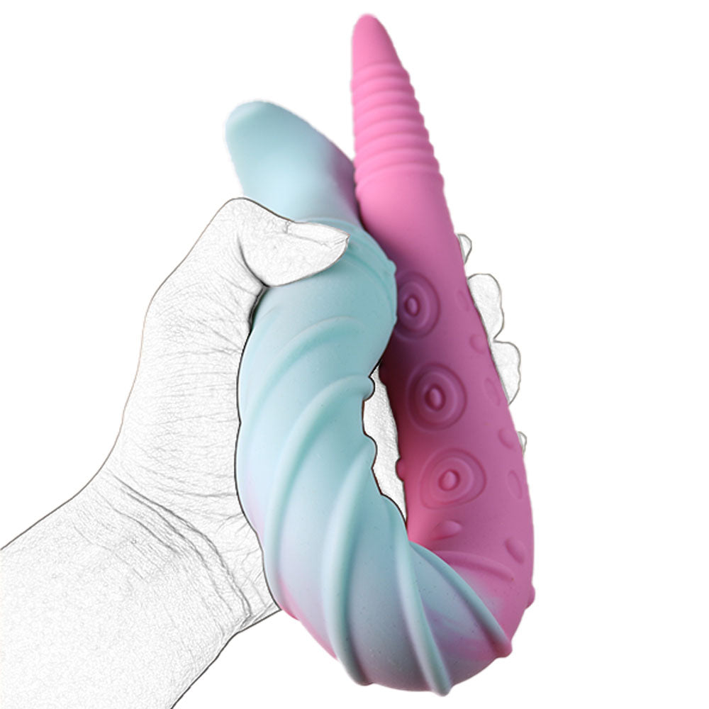 Threaded Silicone 18 inch Long Butt Plug