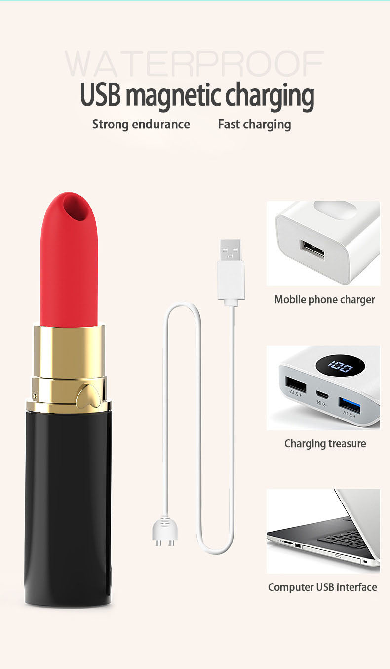 Lipstick Discreet Easy Carry Small Vibrator