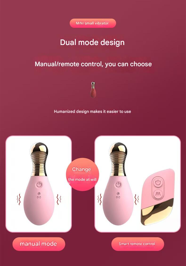 Perfume Bottle Remote Control Small Vibrator