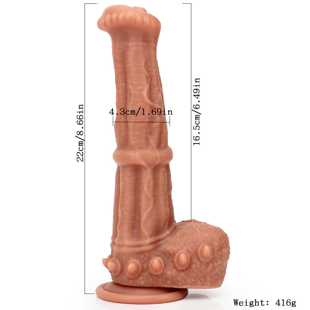 9Inch knot dildo