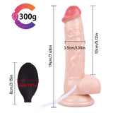 画像をギャラリー ビューアにロード Flesh Ejaculating 7.5 Inch Dildo