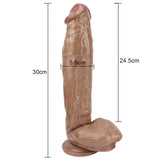 Laden Sie das Bild in den Galerie-Viewer, Long Thick Dildo Realistic With Suction Cup Balls