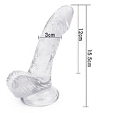 Load image into Gallery viewer, 6 Inch Jelly Dildo