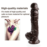 Charger l&#39;image dans la galerie, 9 Inch coffee dildo