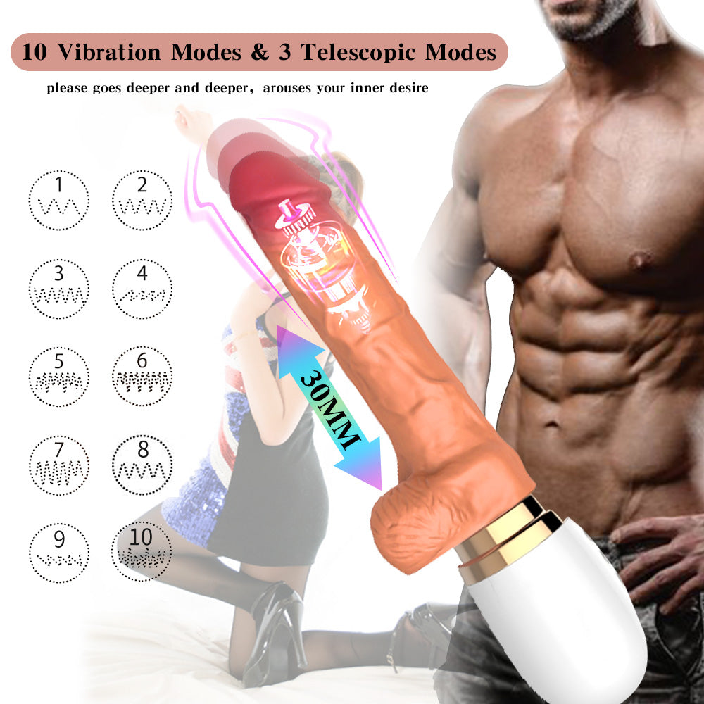 5 Inch Realistic Ball Dildo Sex Machine