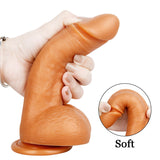 Laden Sie das Bild in den Galerie-Viewer, Soft Silicone Suction Cup Realistic Dildo