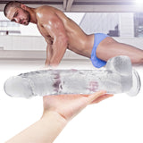 Laden Sie das Bild in den Galerie-Viewer, 12 Inch Jelly ice Dildo