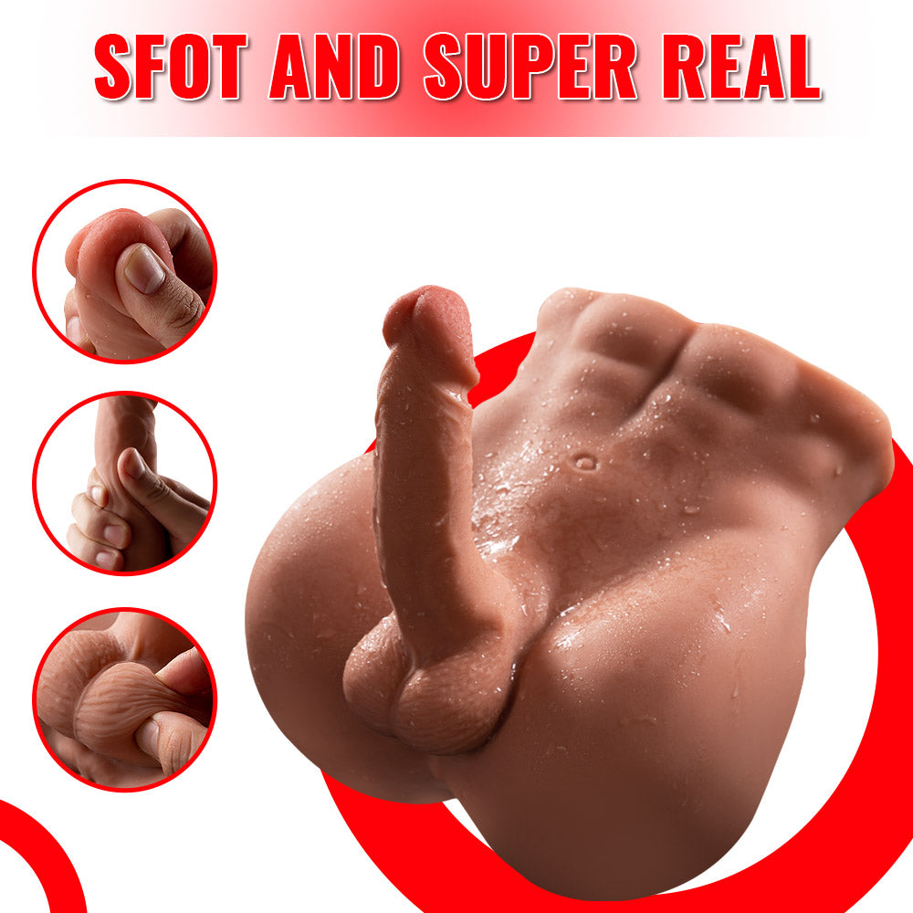 Half Body Lifelike Sex Doll Torso Dildo Half Body Lifelike Sex Doll Torso Dildo